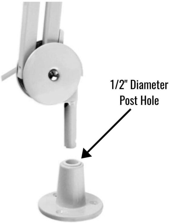 Magnifying Lamp Mounting Bracket for Table Top