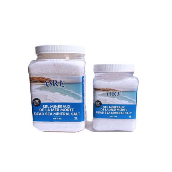ORE Natural Mineral Dead Sea Salt for Body Scrub-Fine