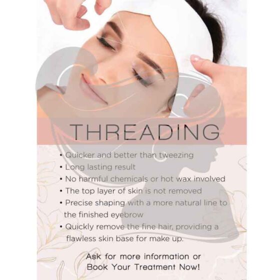 Threading Treatment  Poster - 20x24