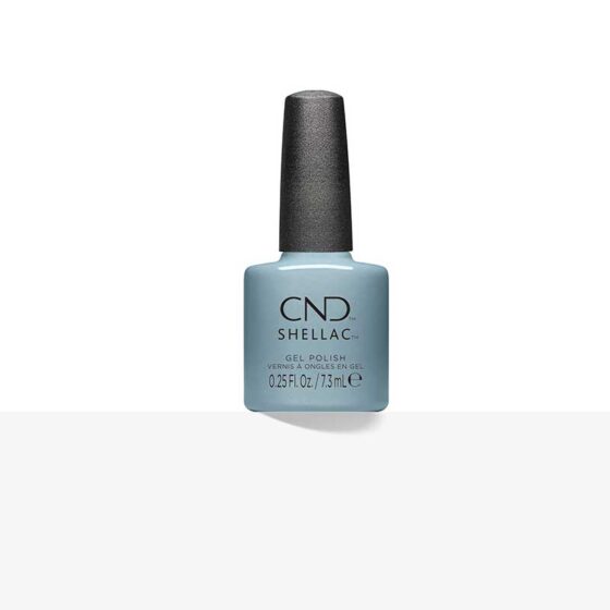 CND Shellac -  Teal Textile