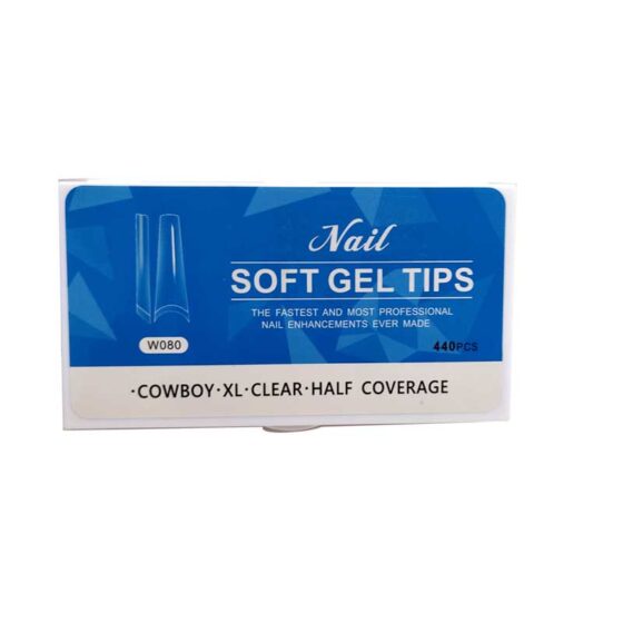 Nail Soft Gel Tips - Cowboy XL 440 pc