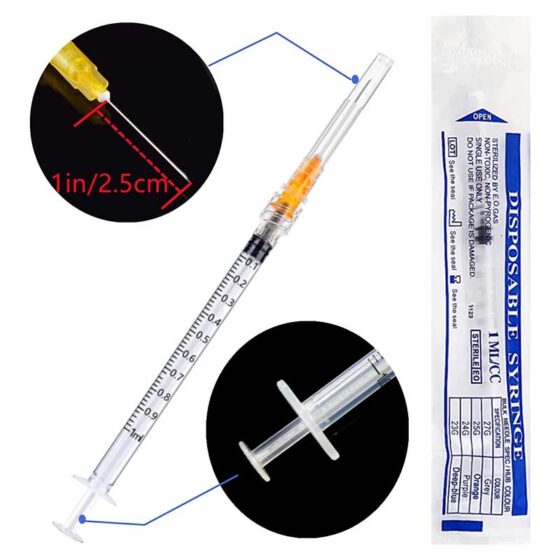 Disposable Syringes Pkg of 10
