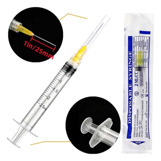 Disposable Syringes Pkg of 10