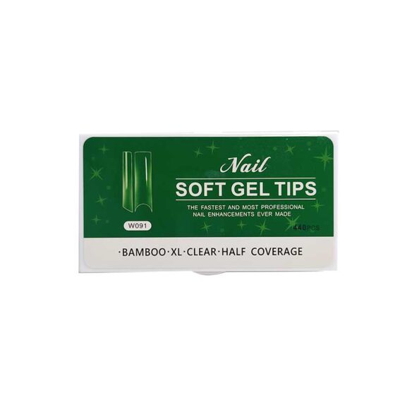 Nail Soft Gel Tips - Bamboo XL 440 pc