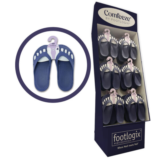 Footlogix COMFEEZETM SANDALS DISPLAY