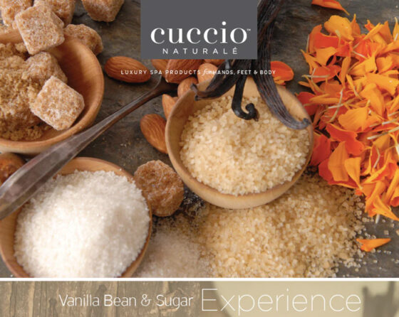 Cuccio Pedicure System Spa 3 Step with Vanilla Bean & Sugar, SALT SOAK, 116oz