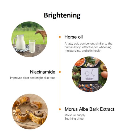 Deoproce Lap Therapy Ampoule Mask – Horse Oil Brightening 5-sheets