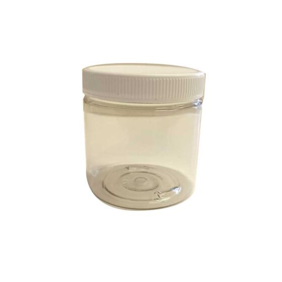 Empty Jar Clear with Lid - 4 oz