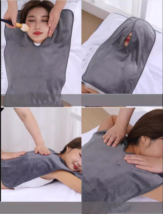 U shaped Facial Towel & Large Headband Sets (2 sets/pkg)