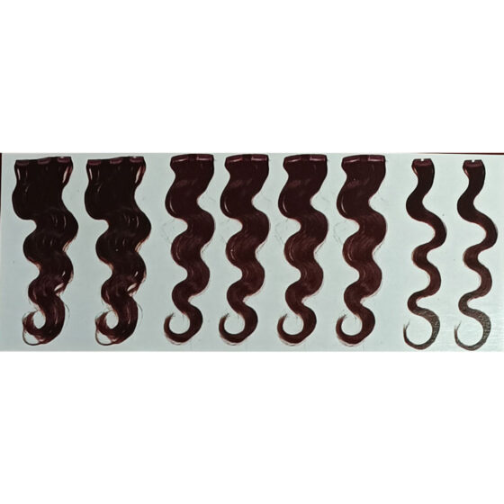 PERFECT PIECES 14" Wavy Synthetic Hair Clip-On Extensions