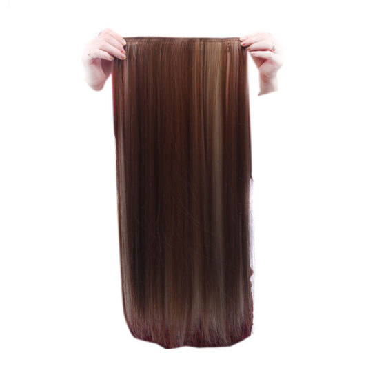 Zelene Clip in Human Hair Extension One Piece Straight - 20 Inches - Assorted Colors