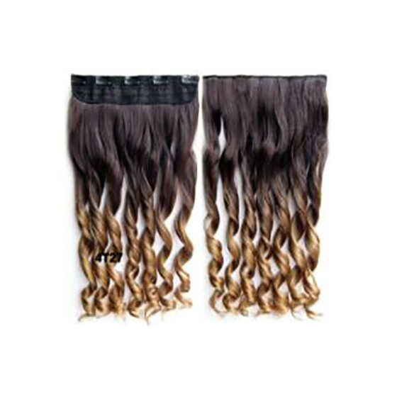 Flip-in Synthetic Extension One Piece Wavy- 20 Inches - Ombre