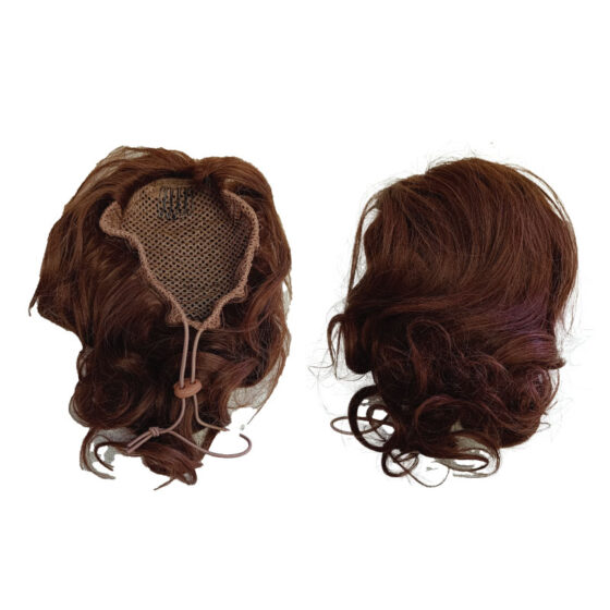 9 inches Hair Bun with Drawstrings (Assorted Colors)
