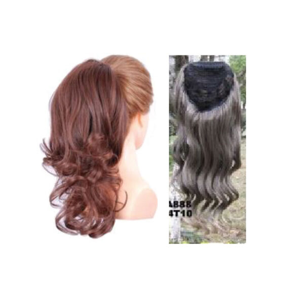 22 inches Half Wig/Boostia with clips -Assorted Colors