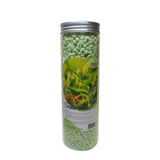 SilkRoma Professional Bead Hard Wax - Tea Tree- Made in Italy
