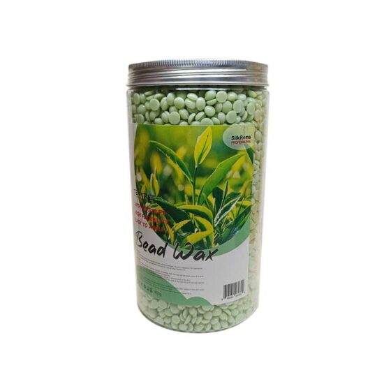 SilkRoma Professional Bead Hard Wax - Tea Tree- Made in Italy