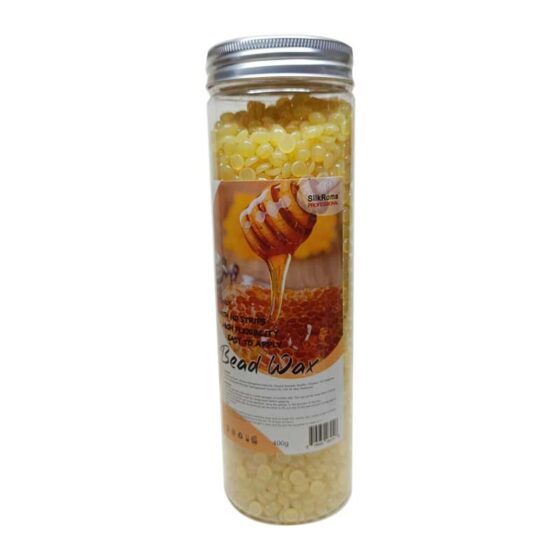SilkRoma Professional Bead Hard Wax - Honey - Made in Italy