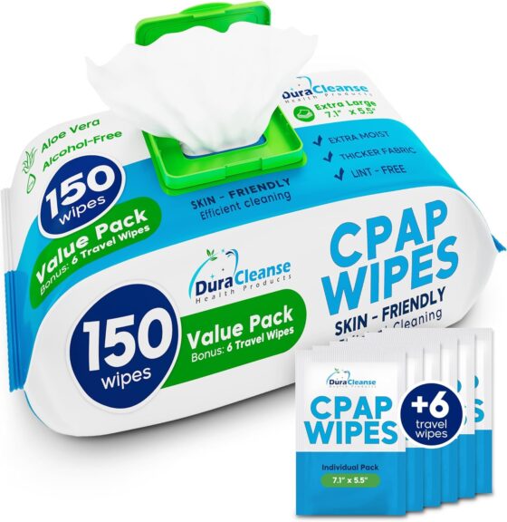 DuraCleanse CPAP Wipes