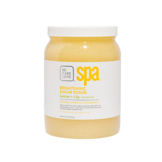 BCL-SPA Organics Sugar Scrub Lemon + Lily with Kojic Acid