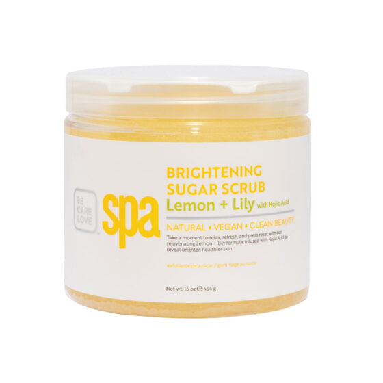 BCL-SPA Organics Sugar Scrub Lemon + Lily with Kojic Acid