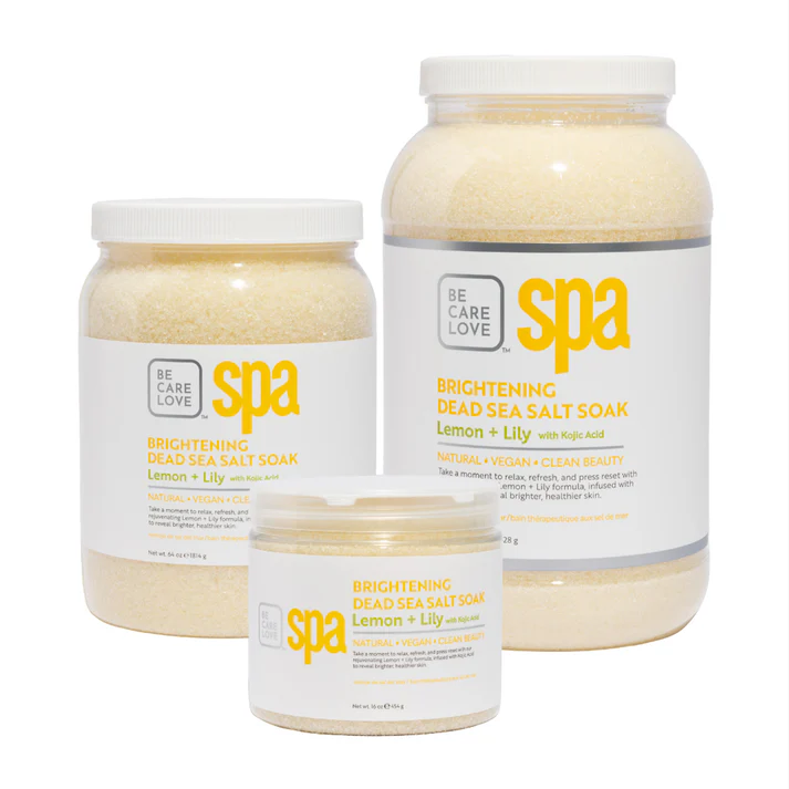 BCL-SPA Organics Salt Soak Lemon + Lily with Kojic Acid