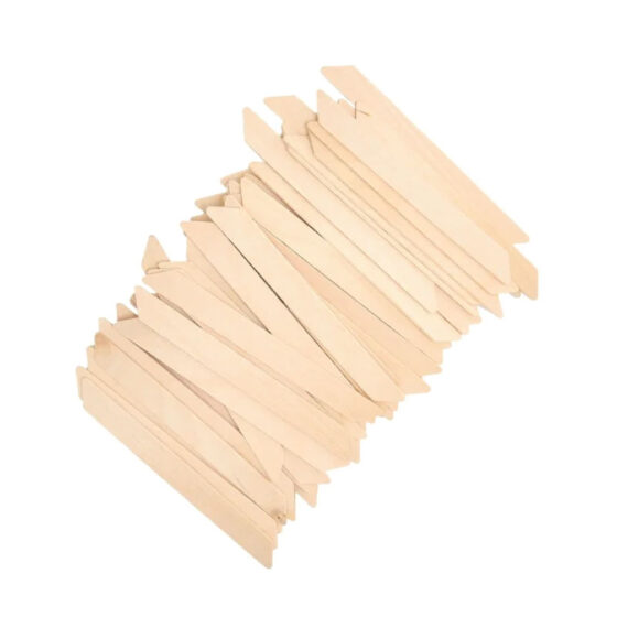 Prime Quality Angled Junior Wooden Waxing Spatula