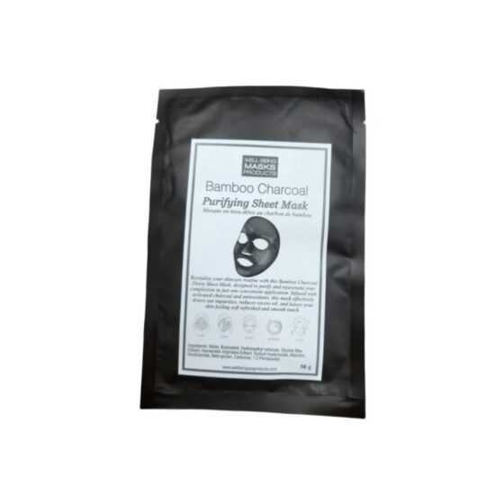 WB Bamboo Charcoal Detox Sheet Mask
