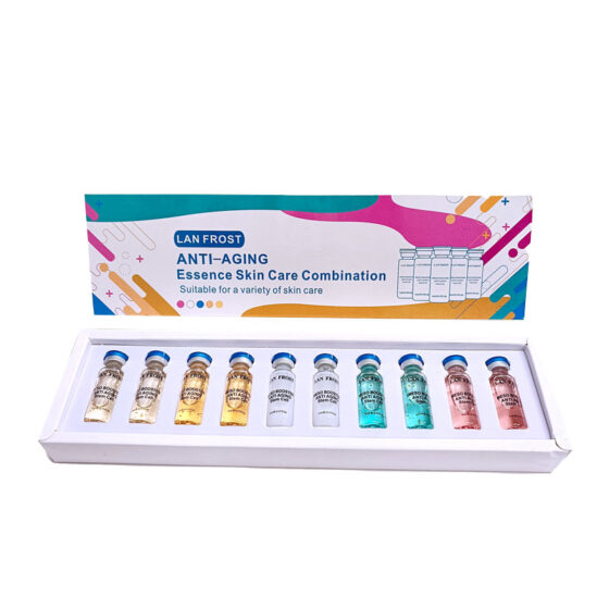 Derma Anti Aging Essence Skin Care Combination Serum Kit (10 Vials of 5 ml)