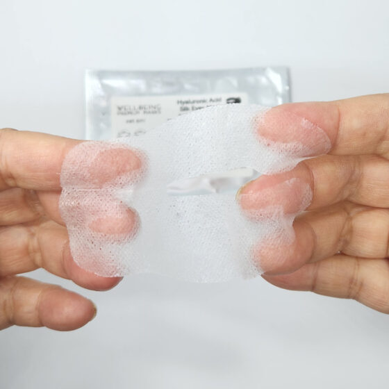 WB Hyaluronic Acid Silk Eye Mask 10 pairs/pkg