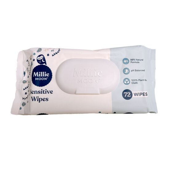 Millie Moon Sensitive Natural Plant Based Wipes Vegan