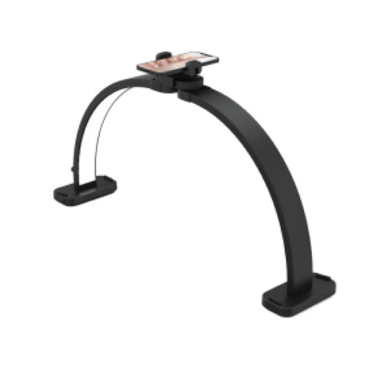 Moon Light Desktop Led Beauty Lamp w/Mobile Phone Holder 27"W x 15"H