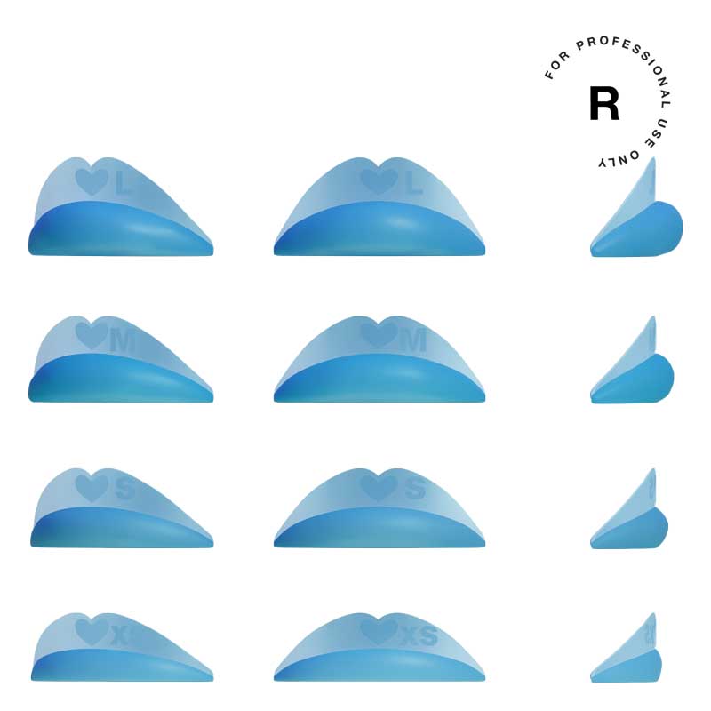 RefectoCil Refill Blue Pads for Eyelash Lift Classic