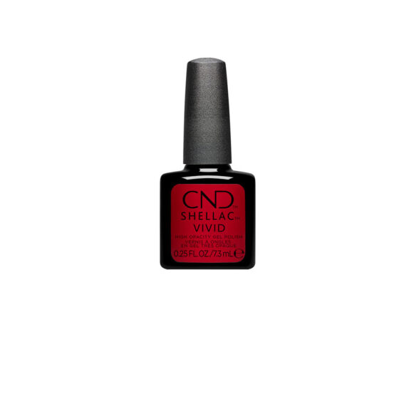 CND SHELLAC VIVID #702 RED CARPET
