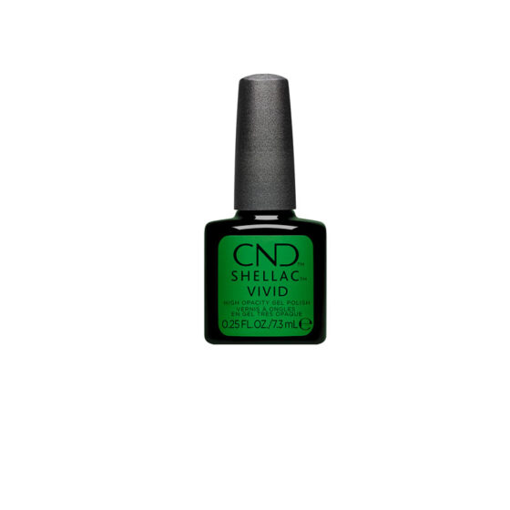 CND SHELLAC VIVID #704 SHAMROCK GREEN
