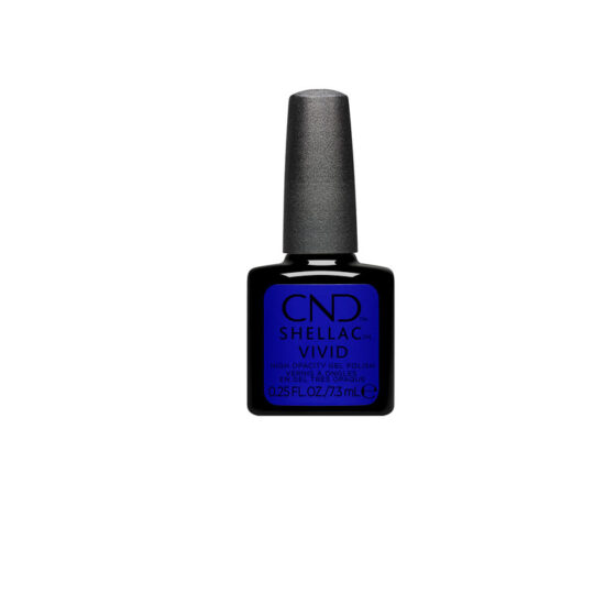 CND SHELLAC VIVID #705 LAZULI BLUE