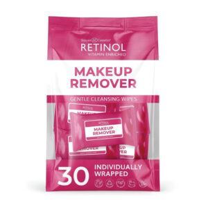 Retinol Individually Wrapped Makeup Remover Wipes 30/pkg