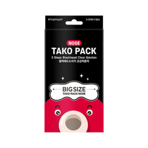 Takoo Pack 3 Steps Blackhead Clear Solution for Nose  - 5 Count