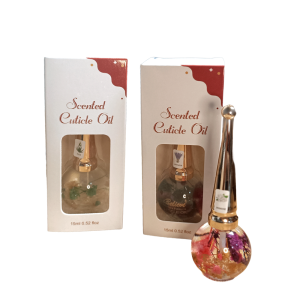 Scented Floral Cuticle Oil w/ Flowers 15ml