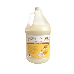 La Palm Aromatherapy Massage Oil –Honey Pearl Gallon