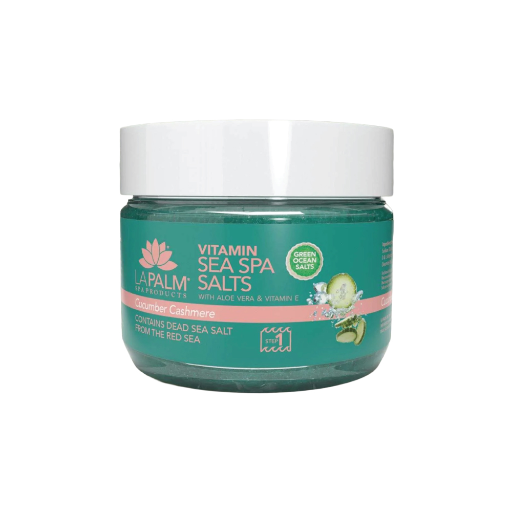 La Palm Vitamin Sea Spa Salts Cucumber Cashmere (All Sizes)