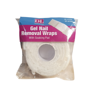 Gel Nail Removal Wrap with Soaking Pad 30/roll