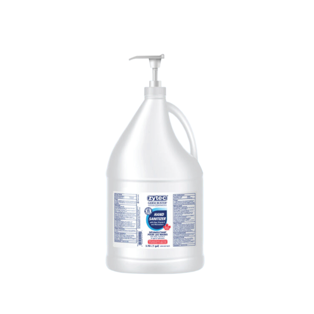 Zytec Hand Santizer with Aloe, Vitamin E & Moisturizers 70% Alcohol Gallon for Refill