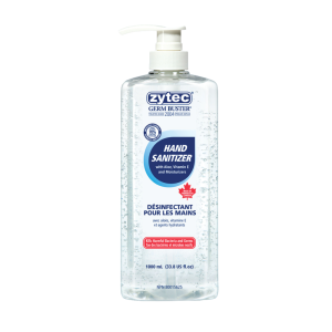 Zytec Hand Santizer with Aloe, Vitamin E & Moisturizers 70% Alcohol 500 ml | 1000 ml